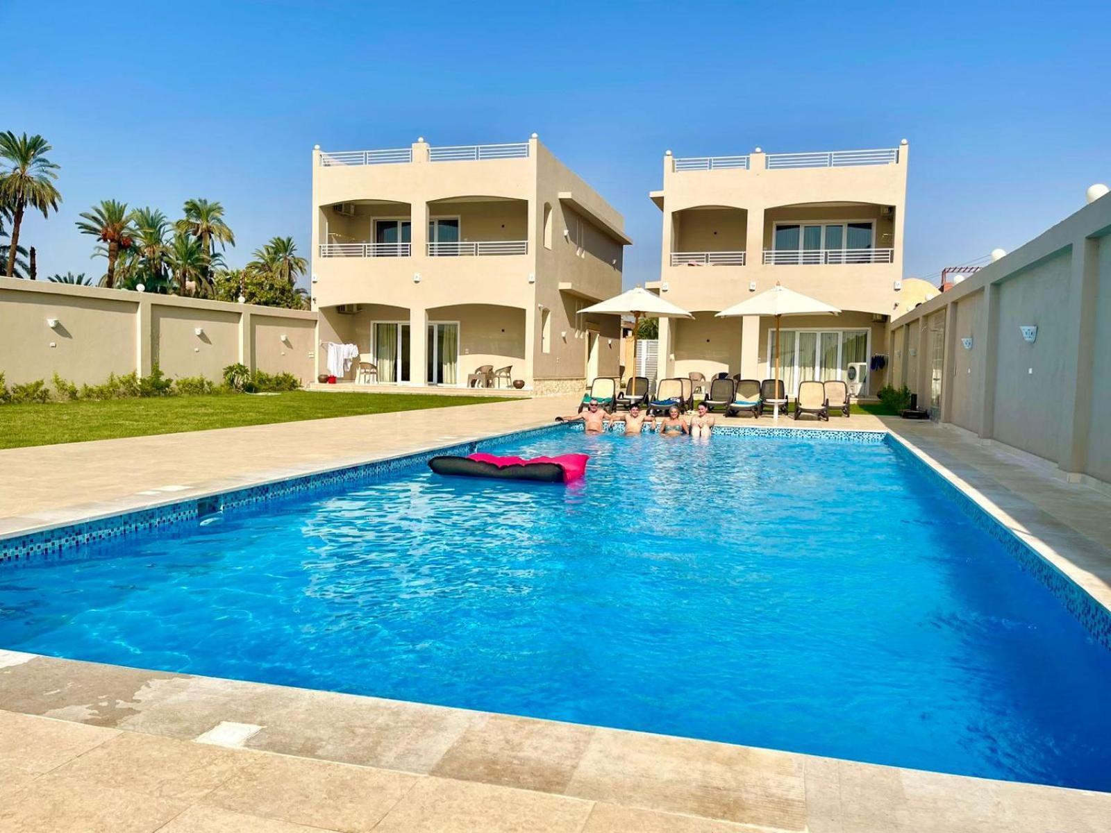 Royal Nile Villa - Pool View Apartment 1 Luxor Ngoại thất bức ảnh
