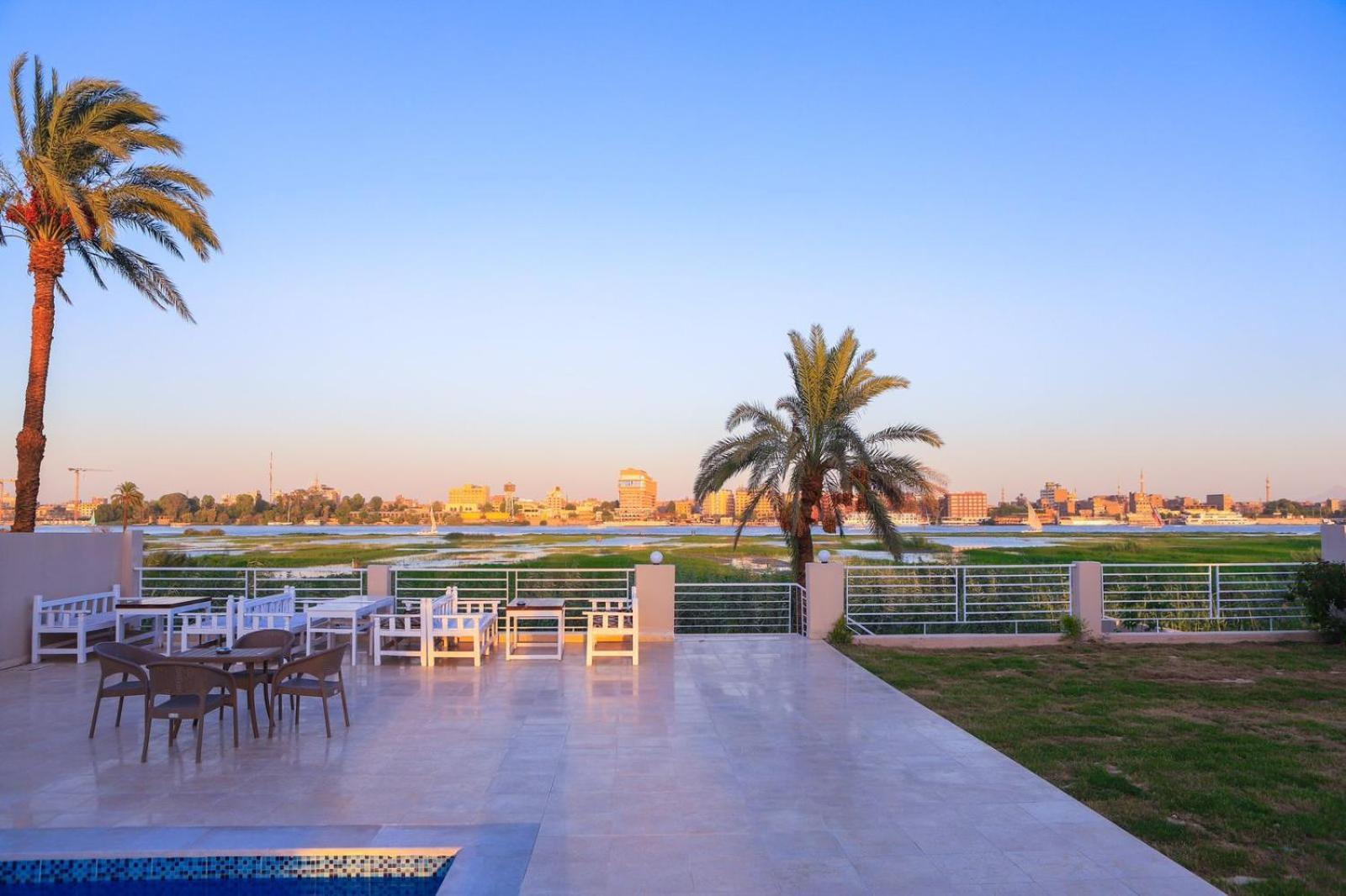 Royal Nile Villa - Pool View Apartment 1 Luxor Ngoại thất bức ảnh
